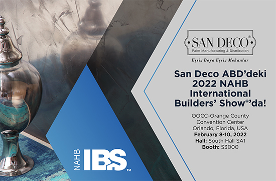 San Deco is in Orlando Florida for the NAHB International Builders’ Show!