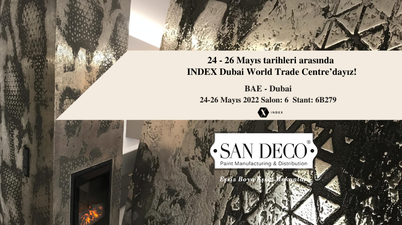 San Deco INDEX Dubai World Trade Centre’da!