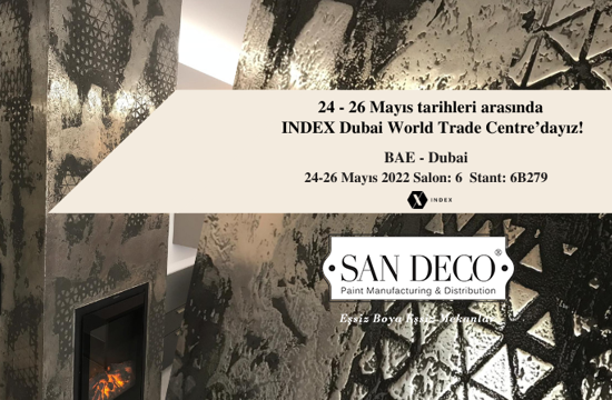 San Deco is at Dubai World Trade Centre for INDEX Trade Show!
